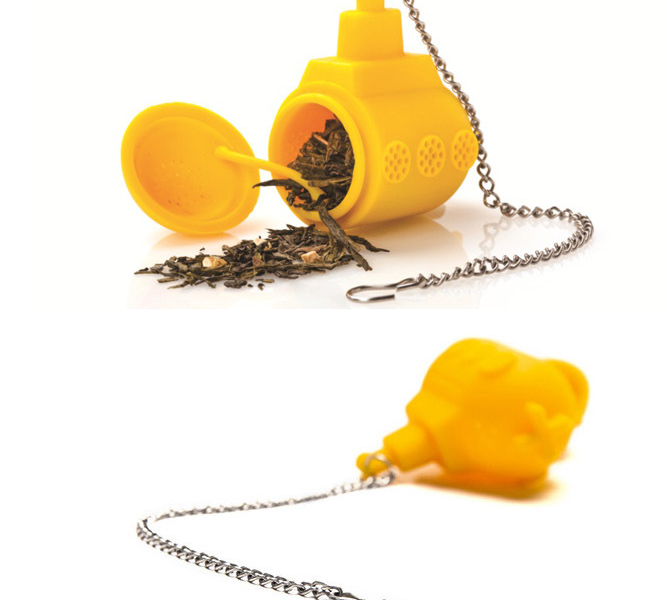 Creative Silicone Tea Infuser Submarine Filter