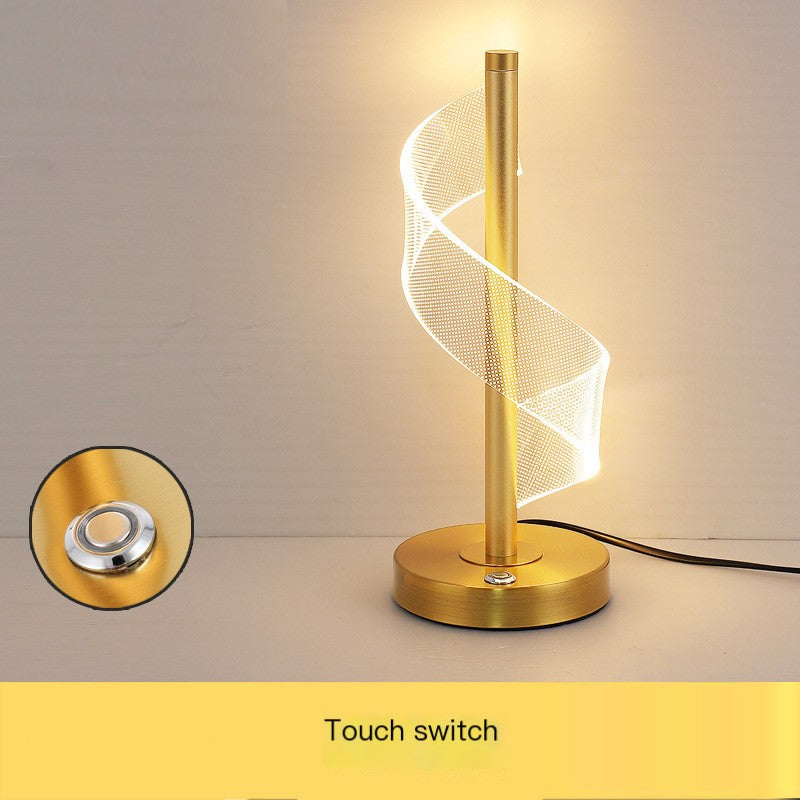 Modern Minimalist Acrylic LED Table Lamp for Home