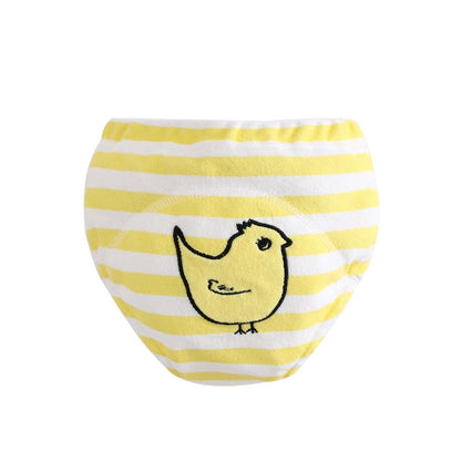 Leak-Proof Cotton Baby Learning Diaper Pants