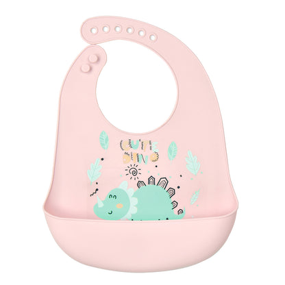 3D Baby Waterproof Silicone Bib for Feeding Kids