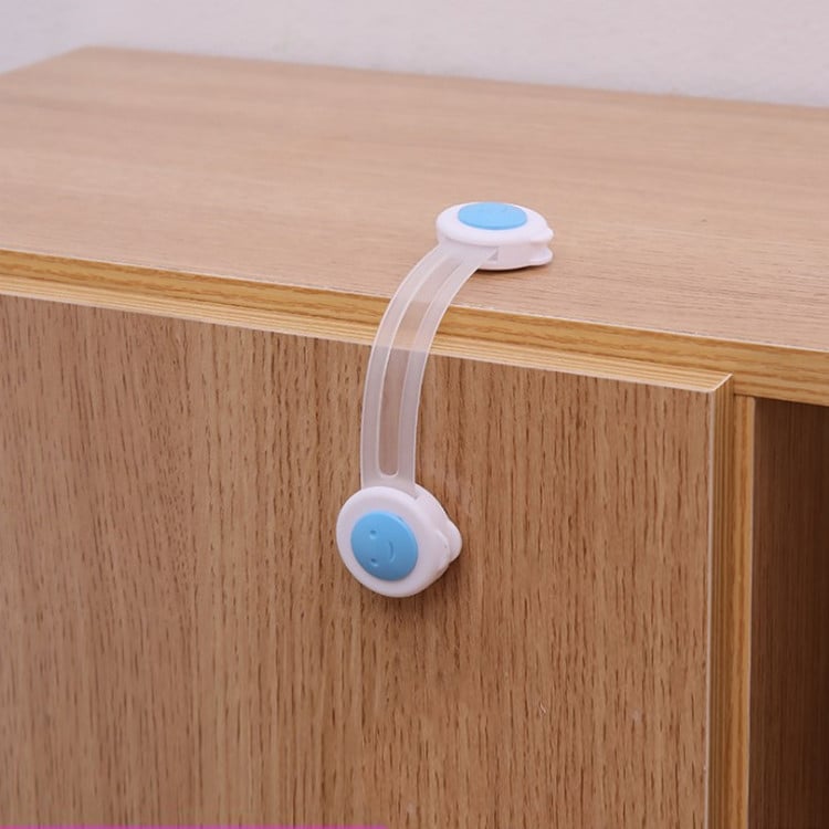 Multifunctional Child Safety Drawer Lock and Anti-Pinch