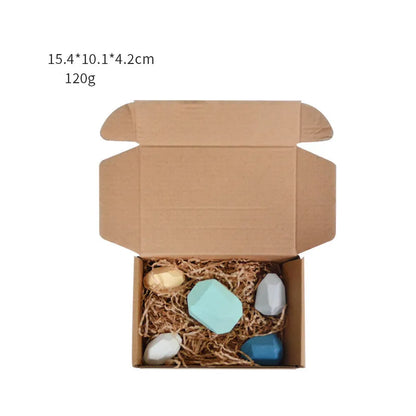 Children's colorful Jagged Stone Toys