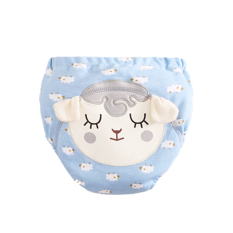 Leak-Proof Cotton Baby Learning Diaper Pants