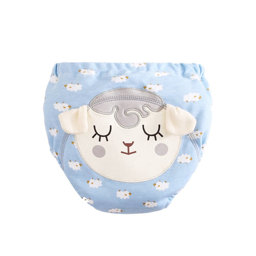 Leak-Proof Cotton Baby Learning Diaper Pants