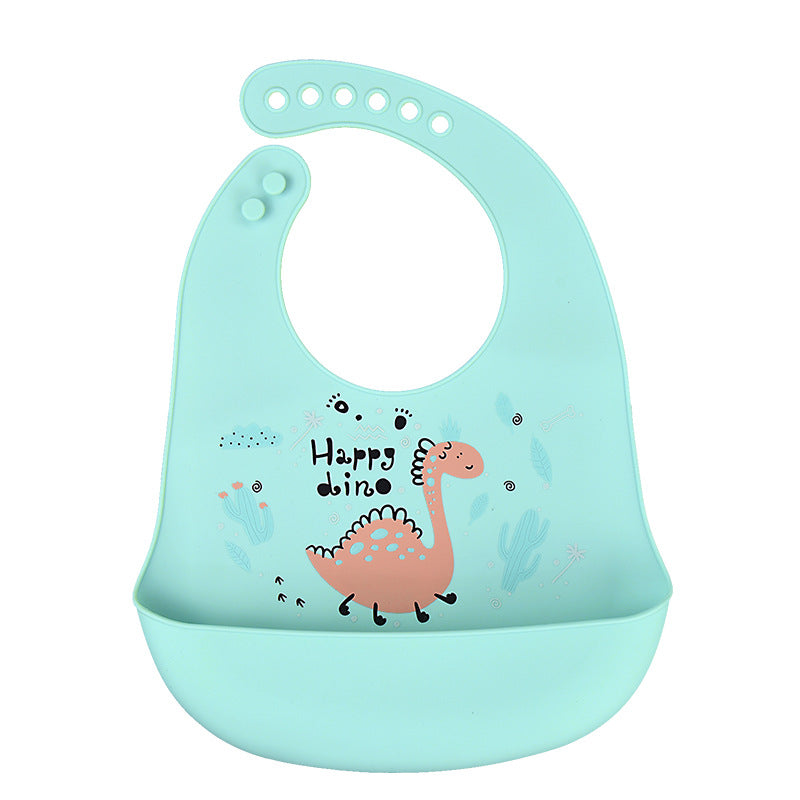 3D Baby Waterproof Silicone Bib for Feeding Kids