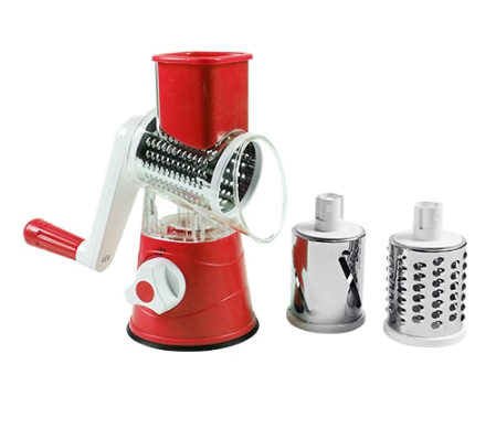 3-in-1 Hand Crank Vegetable Cutter and Shredder