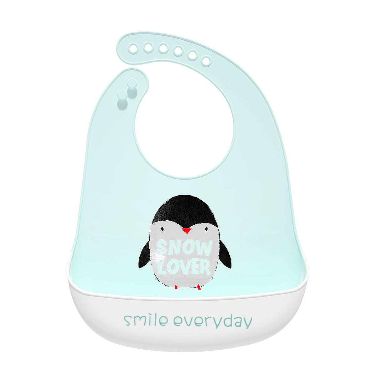 3D Baby Waterproof Silicone Bib for Feeding Kids