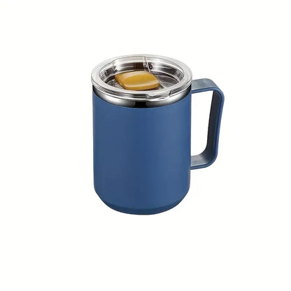 16oz Insulated Stainless Steel Travel Mug with Handle
